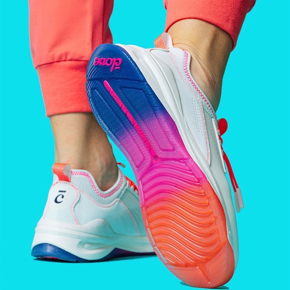 Clove Limited Edition Sunset Fade Classic Shoes Nursing Healthcare Sneaker - Picture 14 of 15